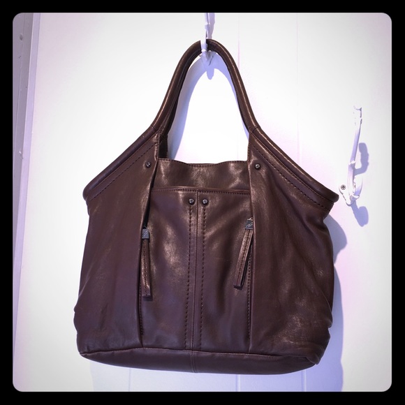 Perlina Bags Perlina New York Leather Satchel Poshmark